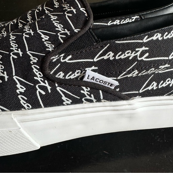 Lacoste Men's Jump Serve Slip on Sneaker. Preloved worn once. - Picture 10 of 10